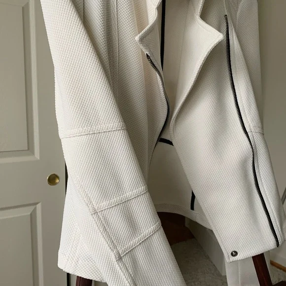 Express White Moto Jacket - Picture 6 of 14